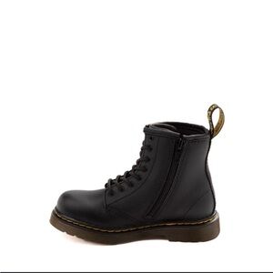 Youth Dr. Marten black leather lace up Size 3